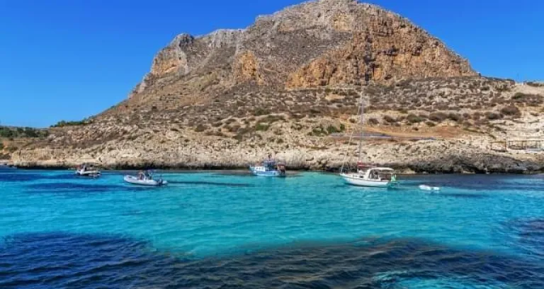 sicilia favignana isola mare santa caterina