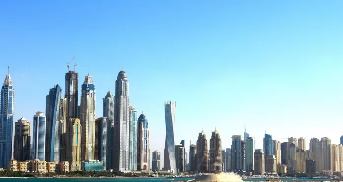Skyline Dubai Grattacieli Citta