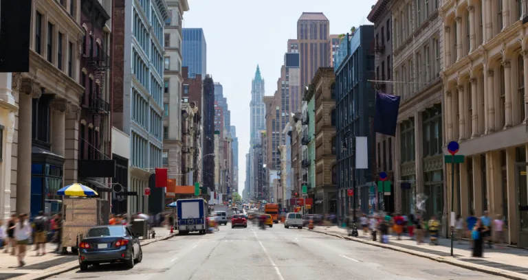 Soho Building Facades Manhattan New York City