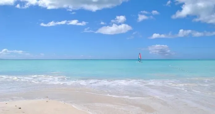 spiaggia ai caraibi