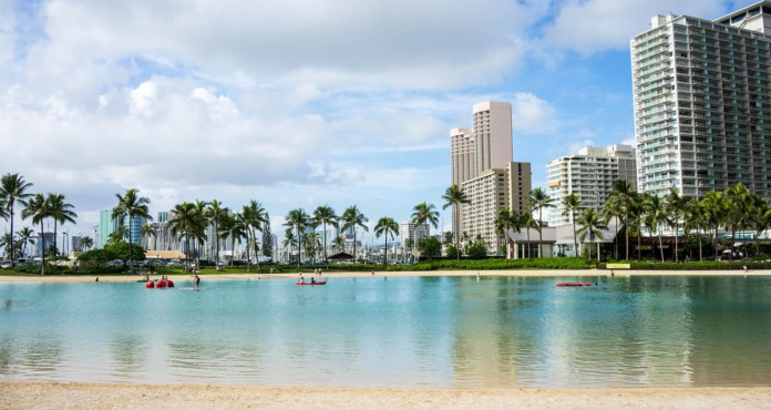 Spiaggia Di Waikiki Hawaii Oahu