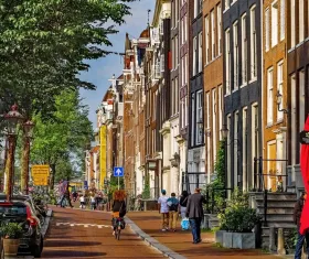 Casa di Anna Frank e quartiere Joordan