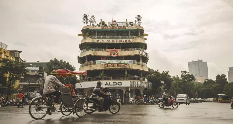 Strada Hanoi Vietnam Asia Citta 1
