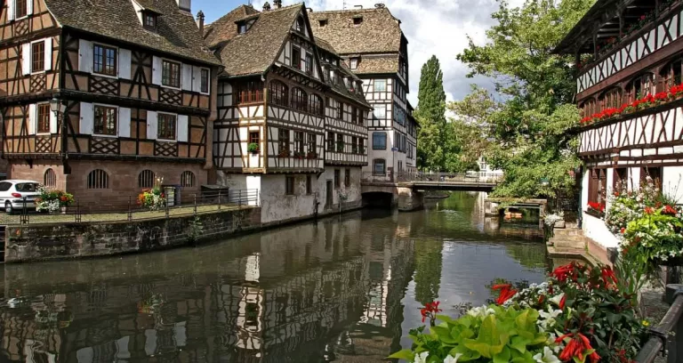 Strasburgo Francia Canale D Acqua 1