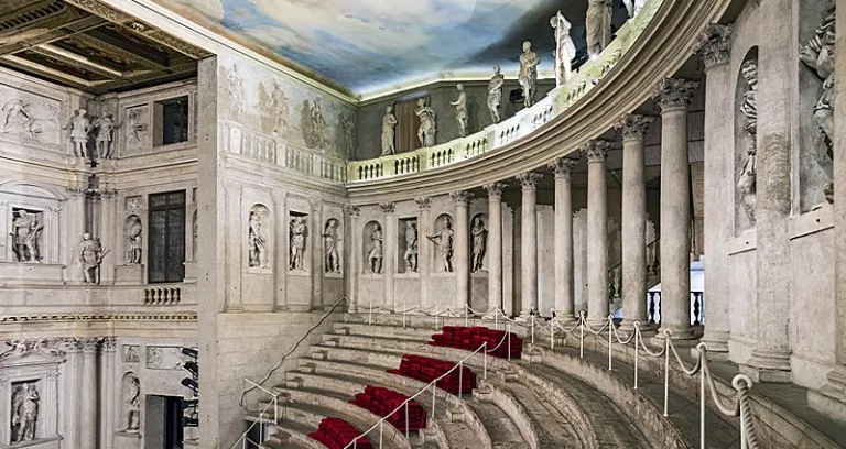 Interior Of Teatro Olimpico 28vicenza 29 Gradinata