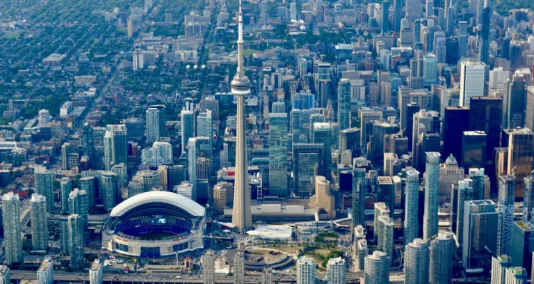 Toronto Orizzonte Torre Citta
