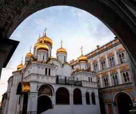 Piazza delle Cattedrali nel Cremlino