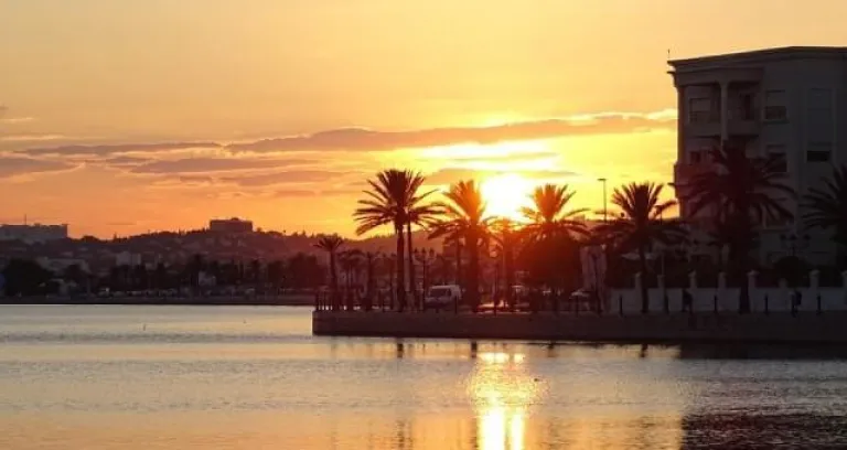 Tunisia Tunisi Lago Di Tunisi