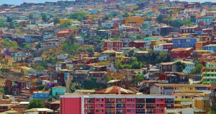 valparaiso villaggio citta cile