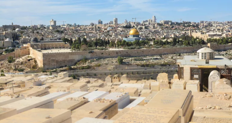 View Jerusalem From Mount Olives