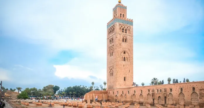 View Koutoubia Mosque Marrakesh Morocco