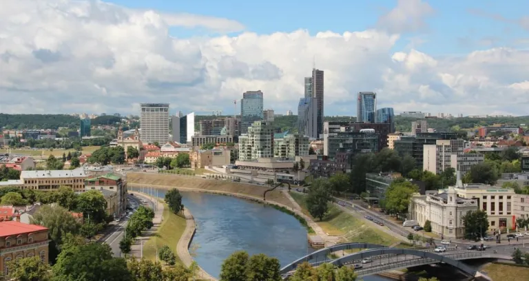 Vilnius Panoramica River Vilnius 1