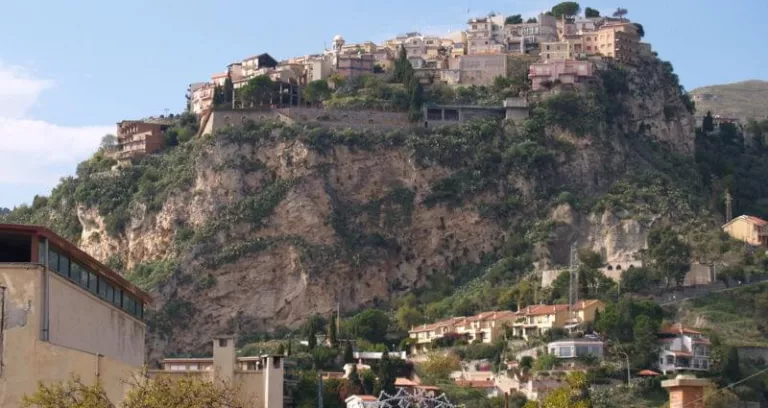 Taormina View To Castelmola
