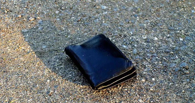 Wallet On Ground