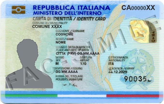 Carta d'Identità Elettronica: costo, tempi e modalità di 