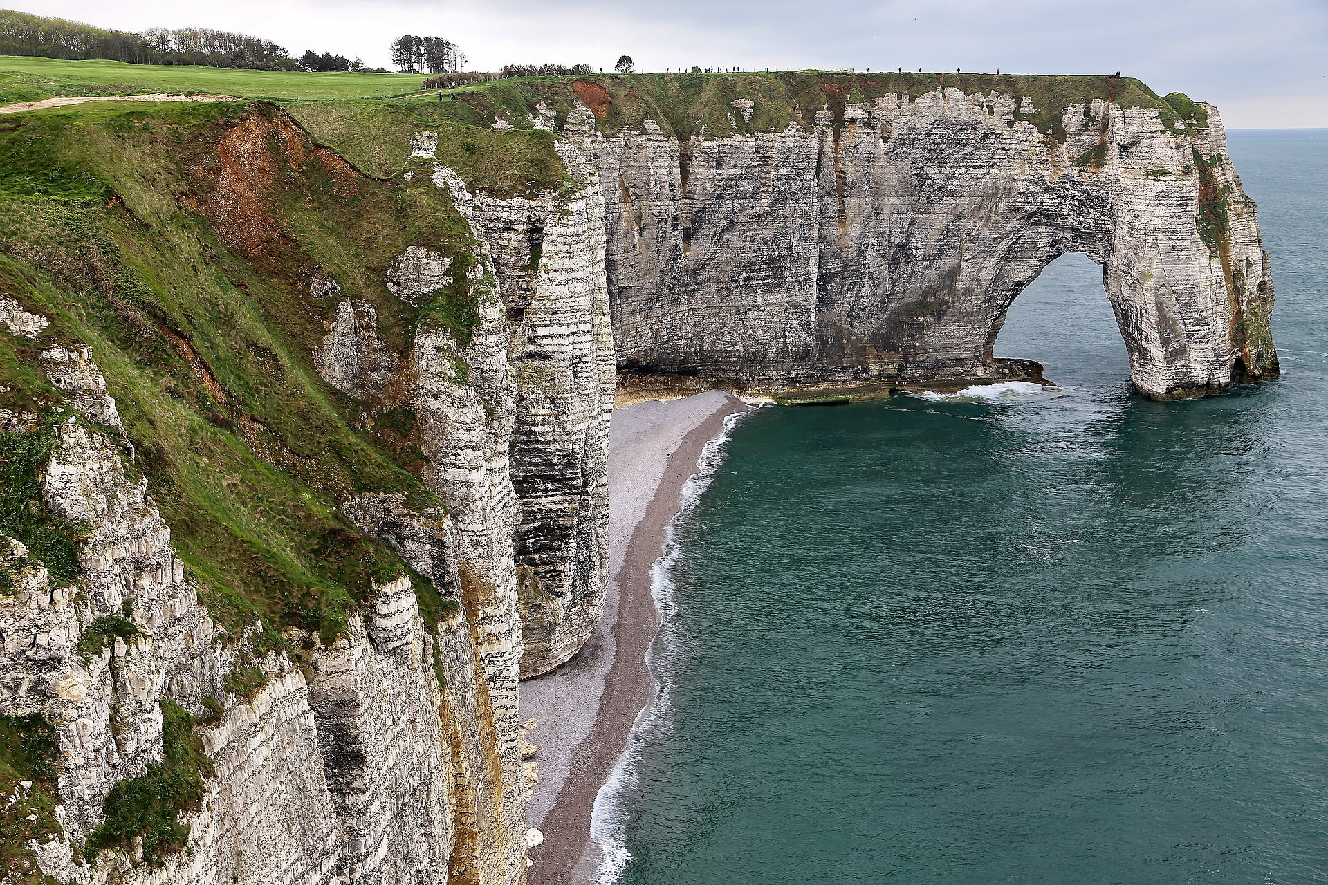 00 2292 falaise d aval etretat frankreich