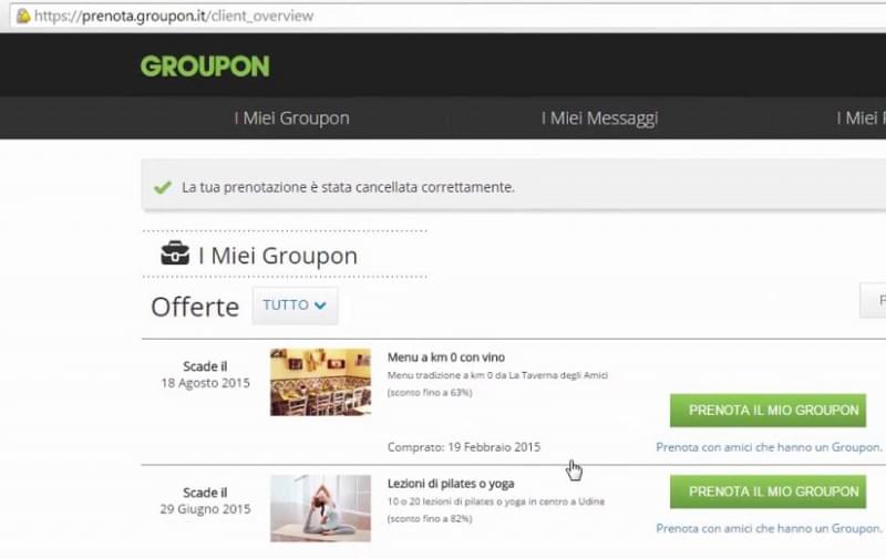 03 cancellare ordine groupon