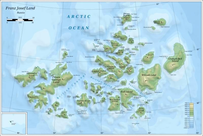 terre più a nord del mondo