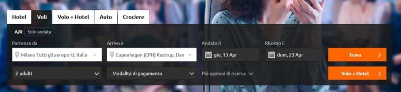 2 volagratis prenotazione