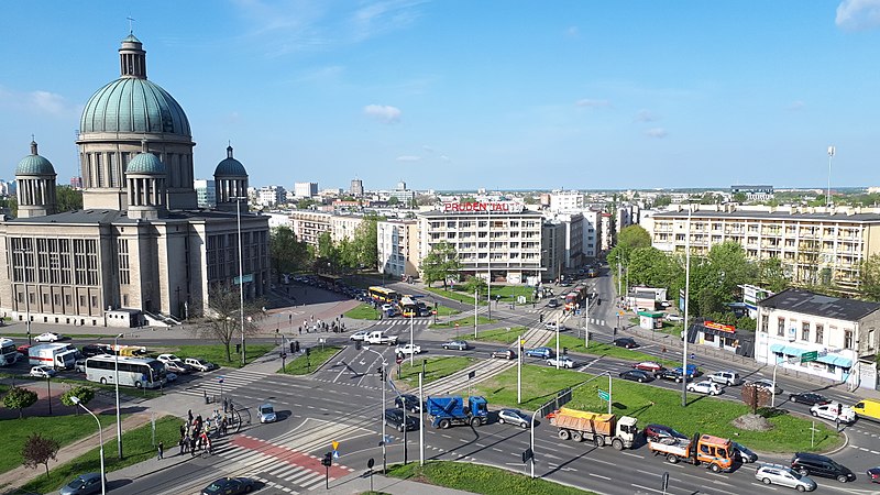 20180426 084611 lodz solidarno roundabout od