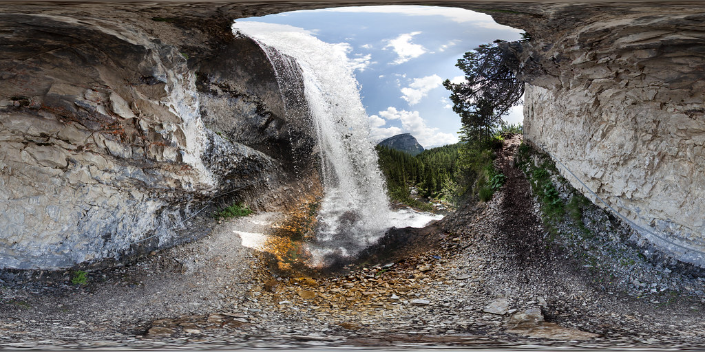 360 panorama at sbarco de fanes