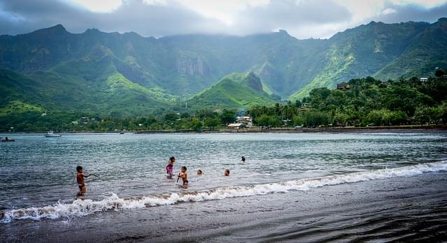 spiaggia isole marchesi polinesia