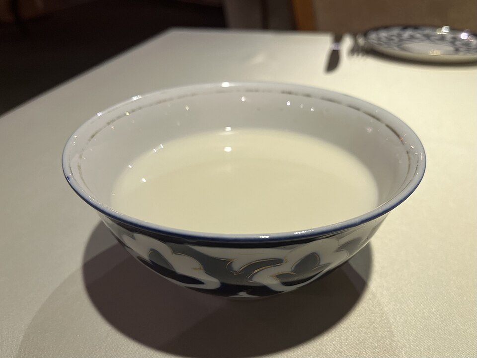 a bowl of kymyz in almaty