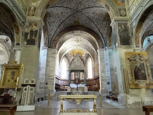 abbazia di farfa interno