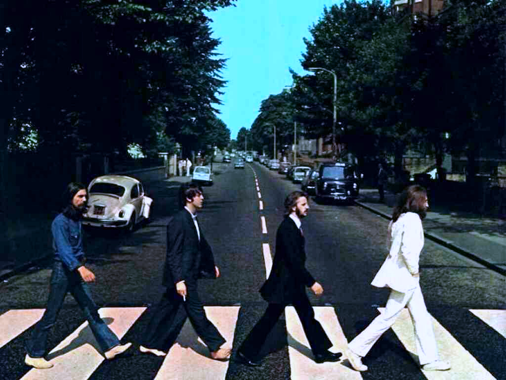 La storica copertina di Abbey Road