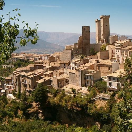 abruzzo vista di pacentro