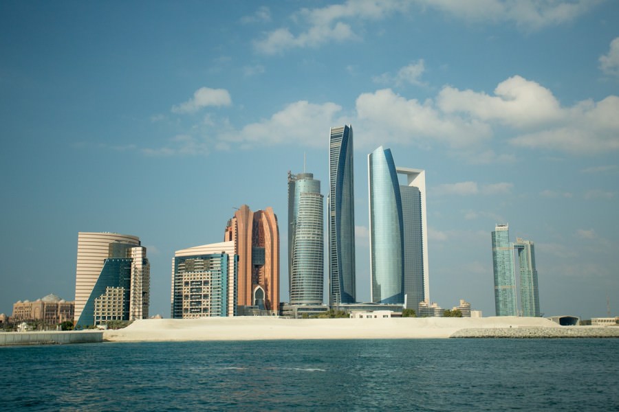 Abu Dhabi Citta Skyline Emirates