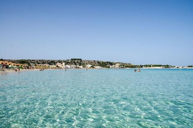 acqua cristallina a san vito lo capo panorama