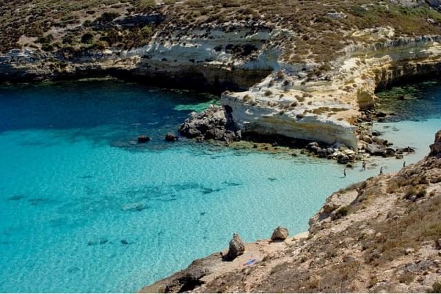 acqua cristallina dell isola dei conigli