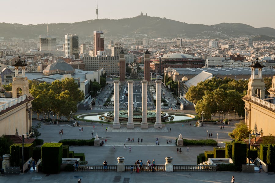 aerial photography of a city 1