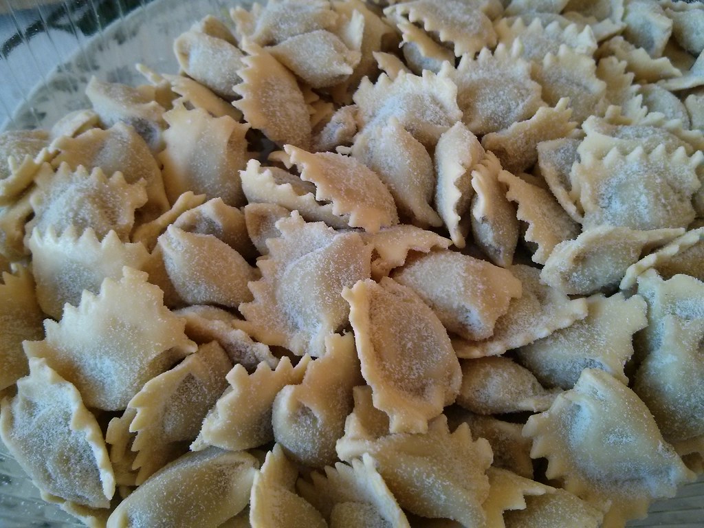 agnolotti del plin which we purchased in torino