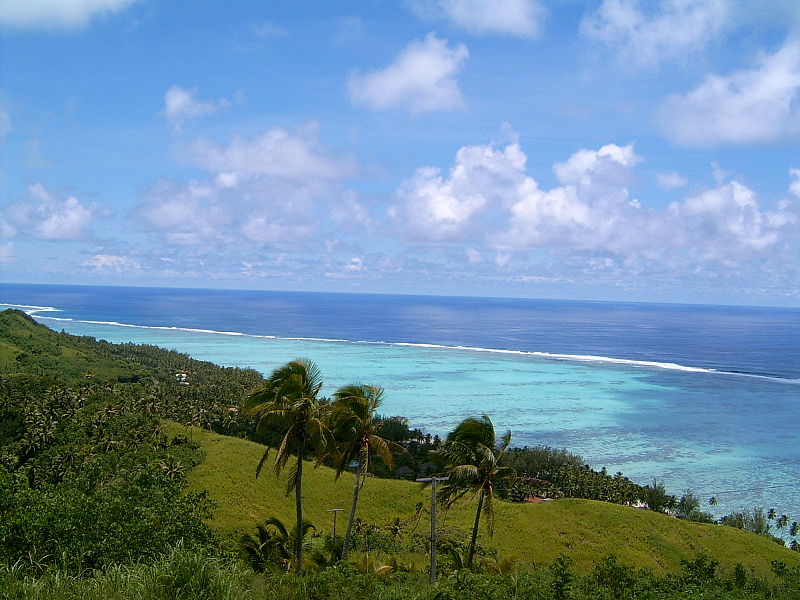 aitutaki from top