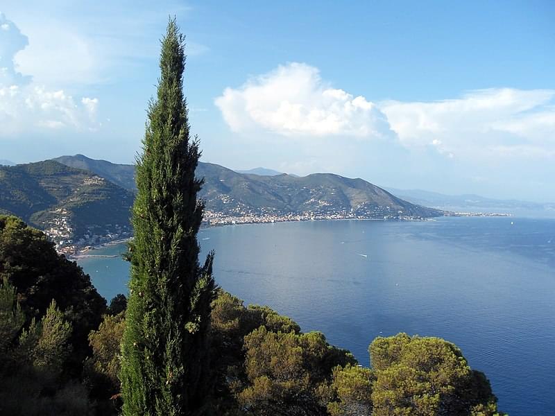 alassio from capo mele