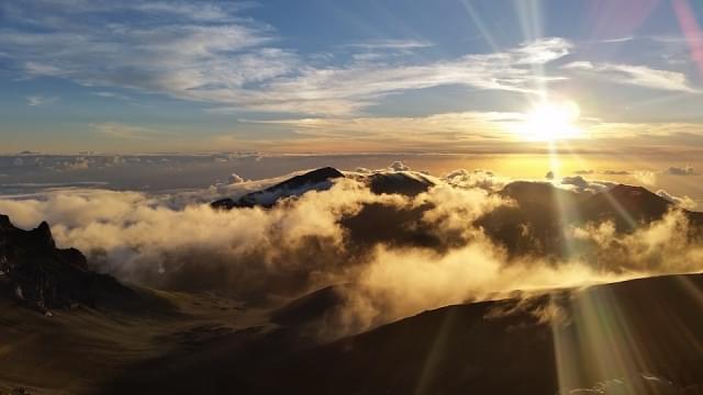 alba haleakala hawaii