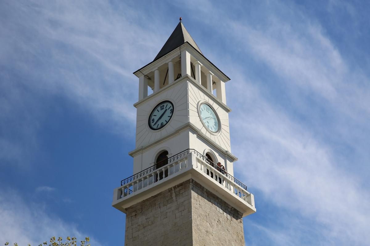 albania torre dell orologio volta 1