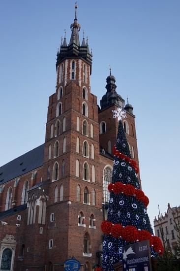 albero di natale cracovia vacanze