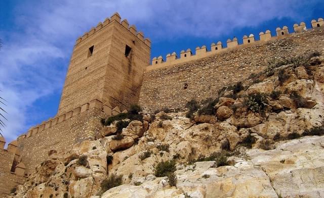 alcazaba di almeria spagna