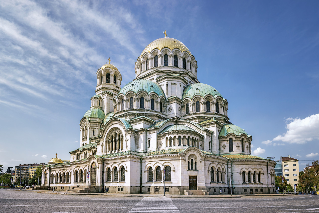 alexander nevsky cathedral downtown sofia bulgaria