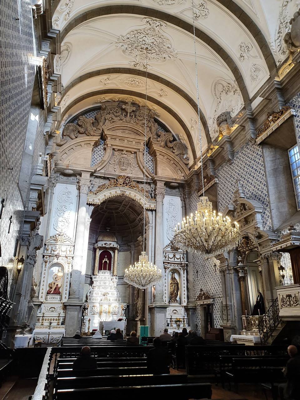 Interno Igreja da Misericordia di Porto