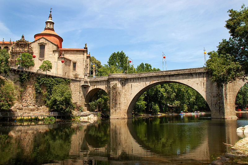 amarante ponte sobre o tamega 1