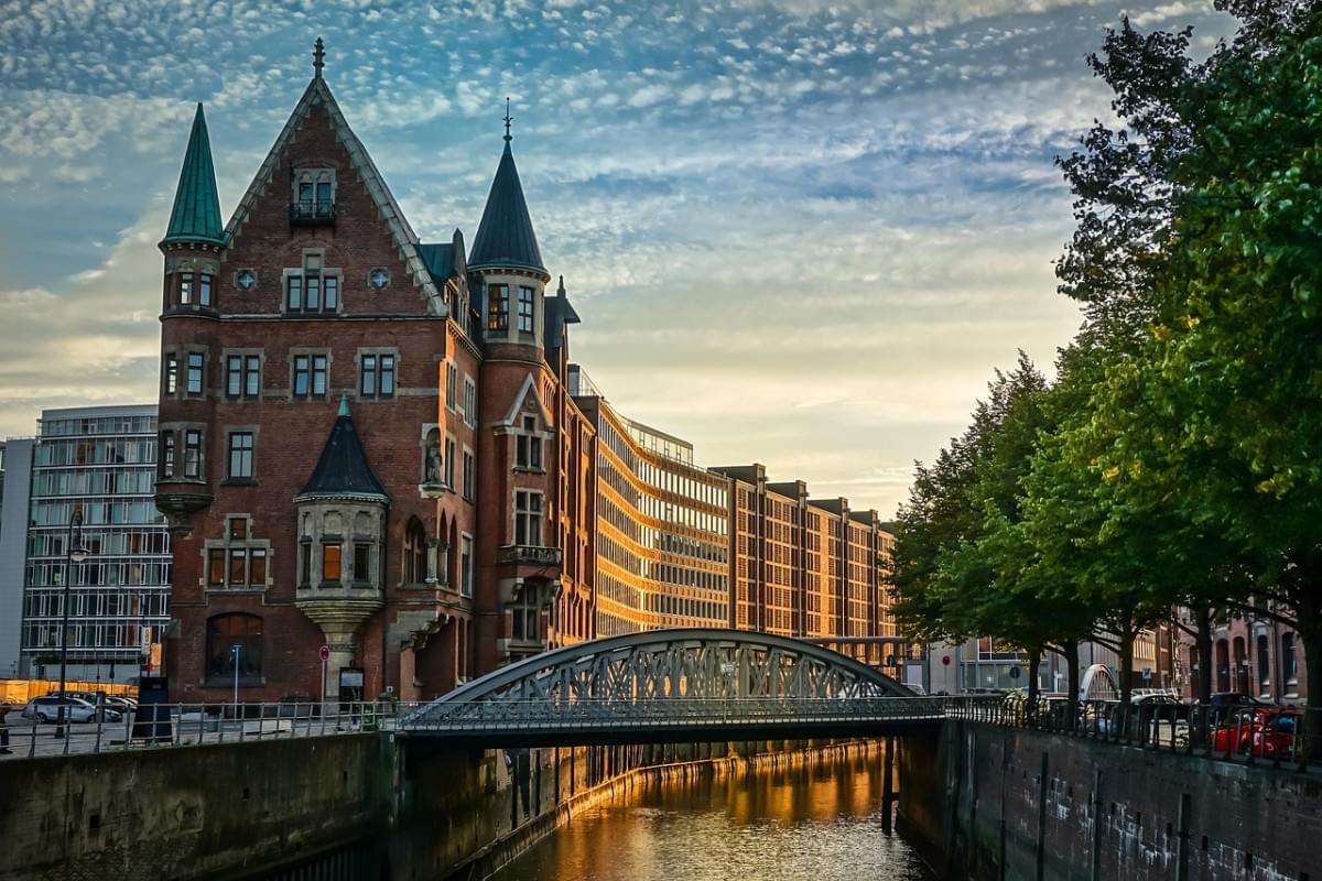 amburgo speicherstadt canale case 1