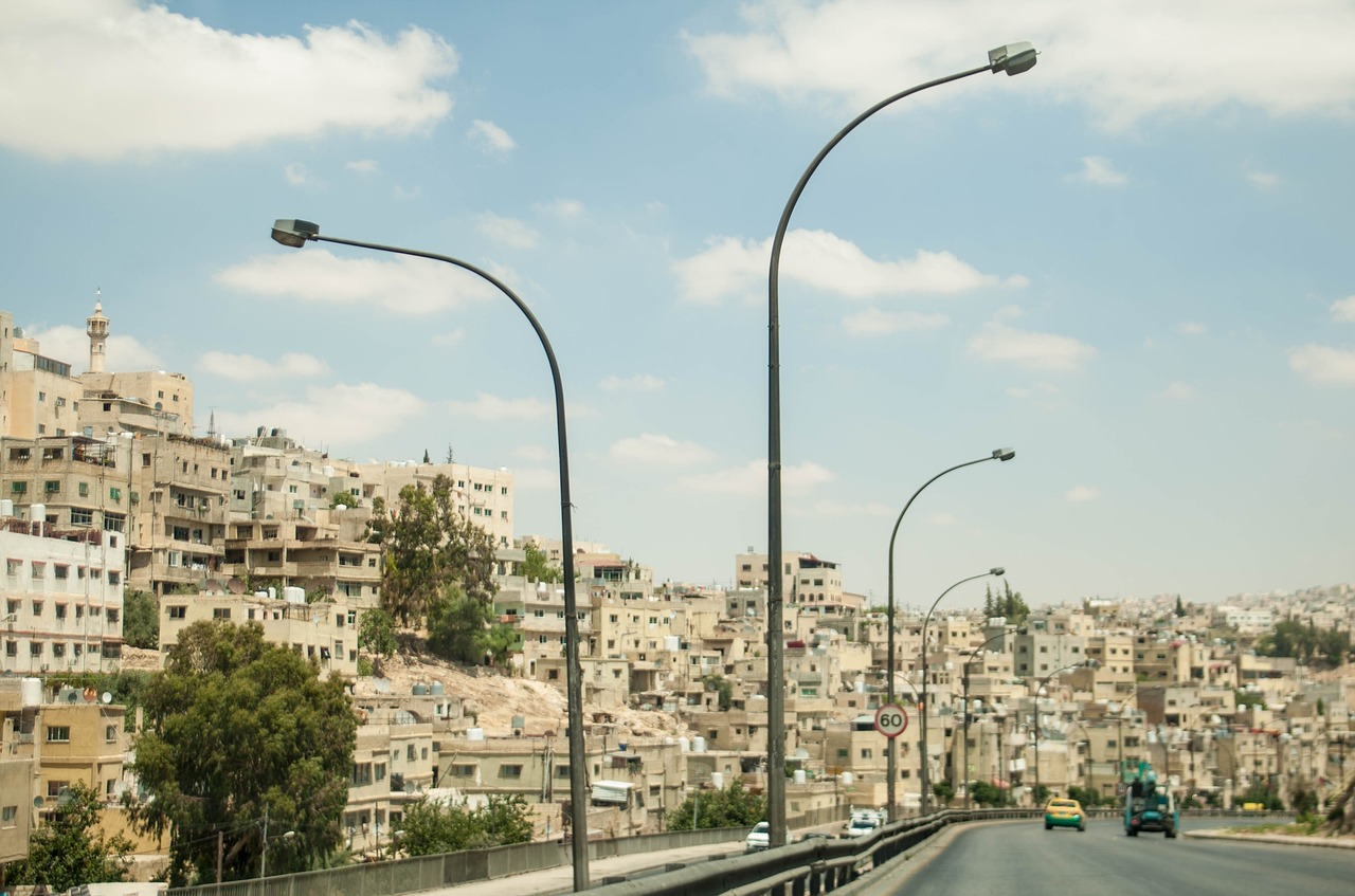 amman centro giordania traffico