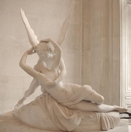 amore e psiche antonio canova louvre