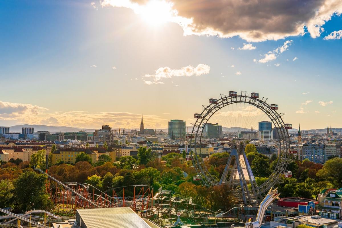 amusement park at the city 1