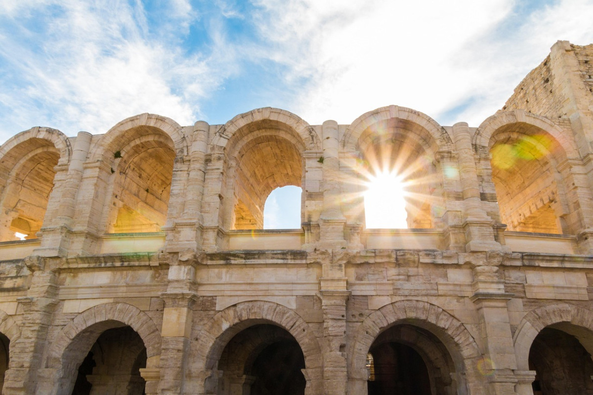 anfiteatro di arles colosseo arles 1