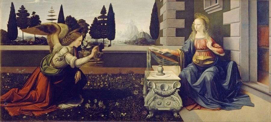 Annunciazione, Leonardo da Vinci